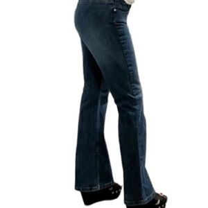 Y2K Tommy Hilfiger Mid Rise Flare Leg No Pockets  Baby Bootcut Flare Jean 11